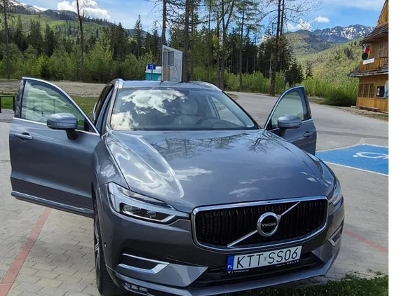 Volvo XC 60 cena 139900 przebieg: 89500, rok produkcji 2018 z Zakopane małe 137